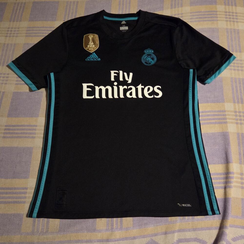 Real Madrid Jersey Away 2017 2018 #7 Ronaldo Medium Fifa World Champions 2016